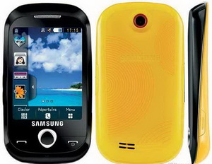 Samsung S3650 Chrome Yellow