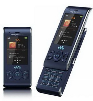 Sony Ericsson W595 Blue