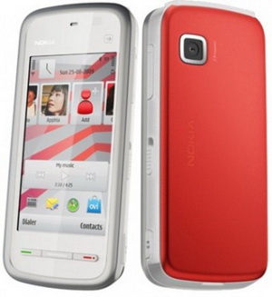 Nokia 5230 White-Red