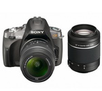 Sony Alpha A380 + объективы 18-55mm + 55-200mm KIT