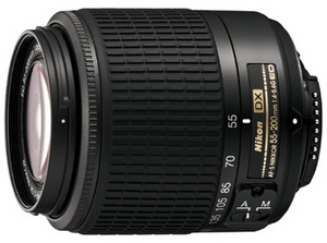 Объектив Nikon 55-200 mm f/ 4-5.6G AF-