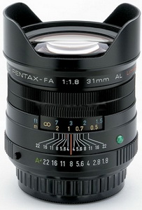 Объектив Pentax 31mm f/ 1.8 Limited SM